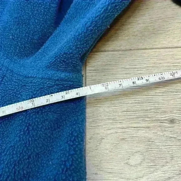 Women’s Woolrich Blue Fleece Full Zip Jacket Size M - Picture 7 of 11